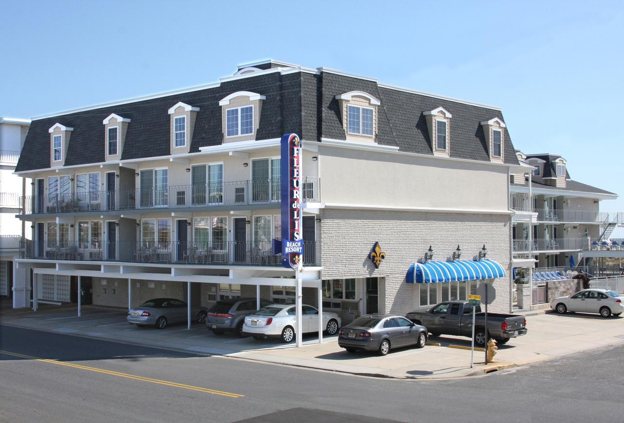 Fleur De Lis Beach Motel Wildwood Crest Exterior photo